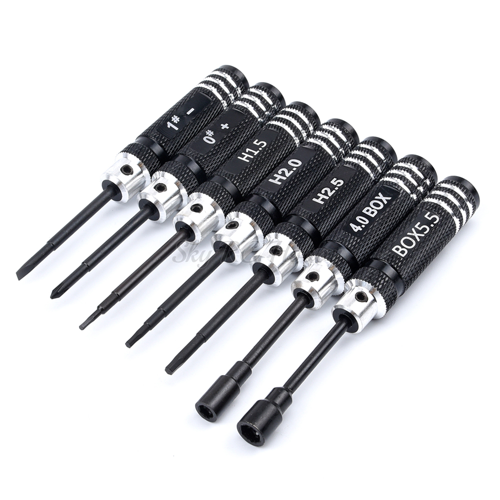 Fpv Drone Tool Kit - 7 sztuk/zestaw 0/1/1.5/2/2.5/4/5.5mm DIY sześciokątne śruba