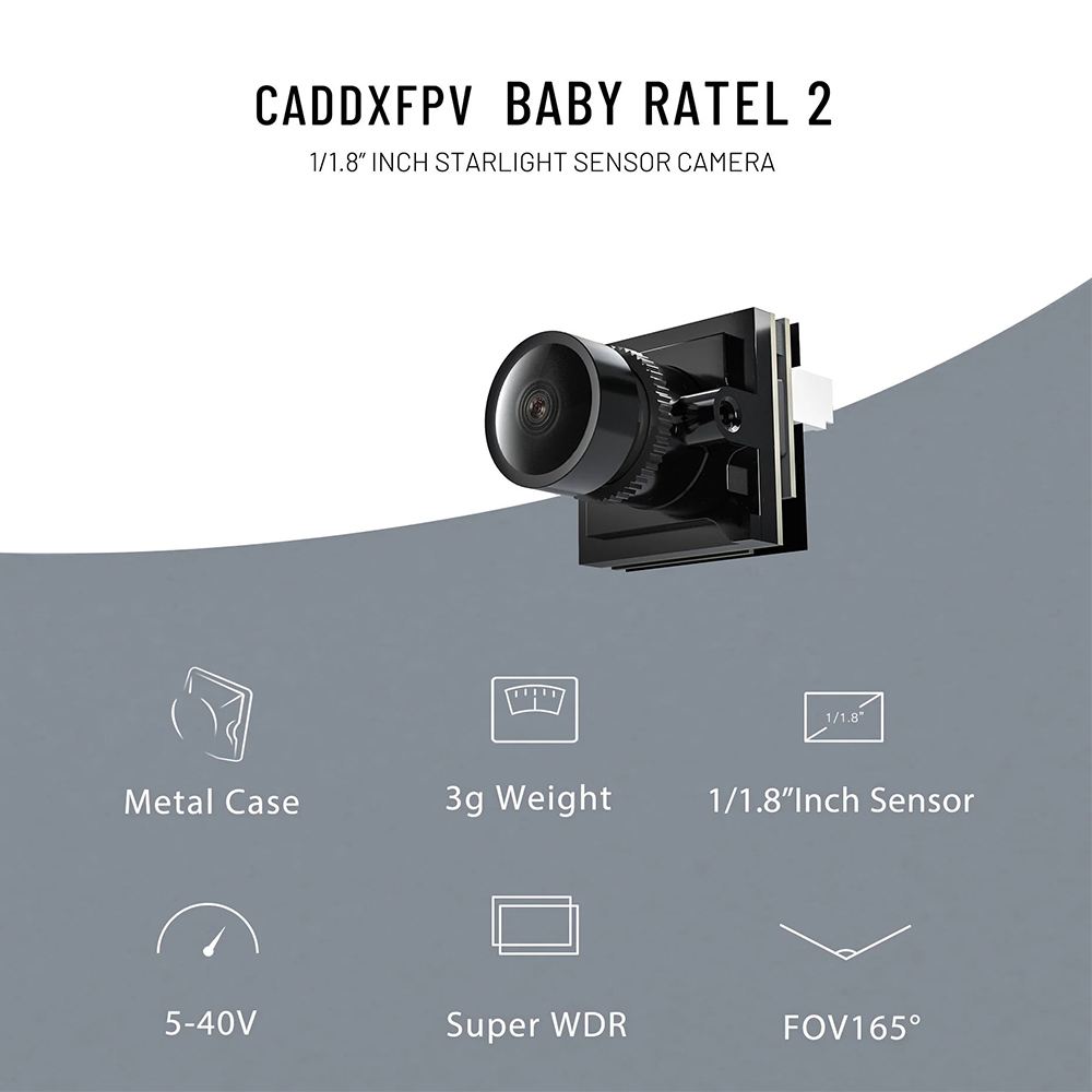 Kamera CADDX Micro FPV Ratel 2 – Fpv Drone Camera recenzja i cena